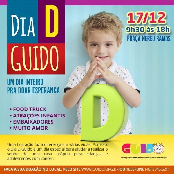 Casa Guido realiza Dia D na Praça Nereu Ramos neste sábado