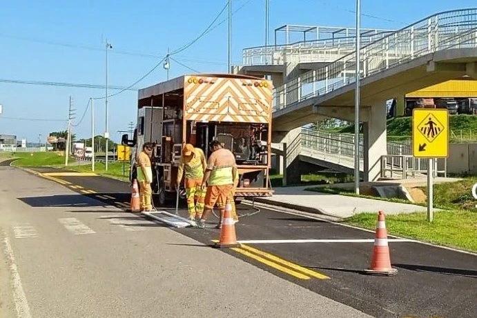 Obras na BR-101 interditam faixas e exigem atenção dos motoristas