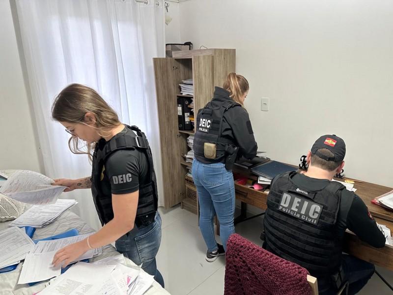 Operação contra lavagem de dinheiro e fraude em licitação é realizada em Criciúma e cidades de SC 