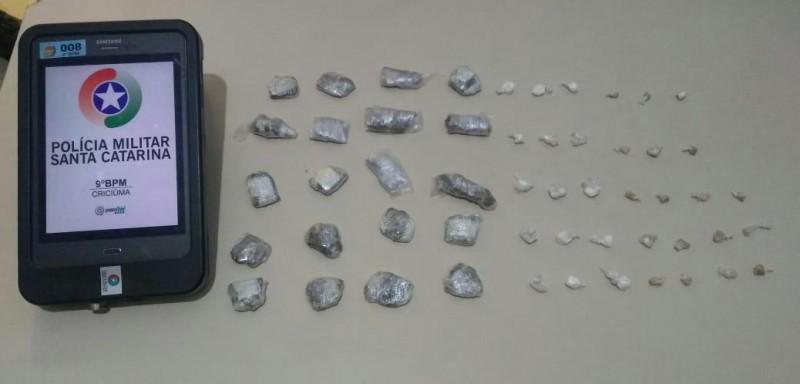 Homem é preso por tráfico de drogas no bairro Vila Manaus