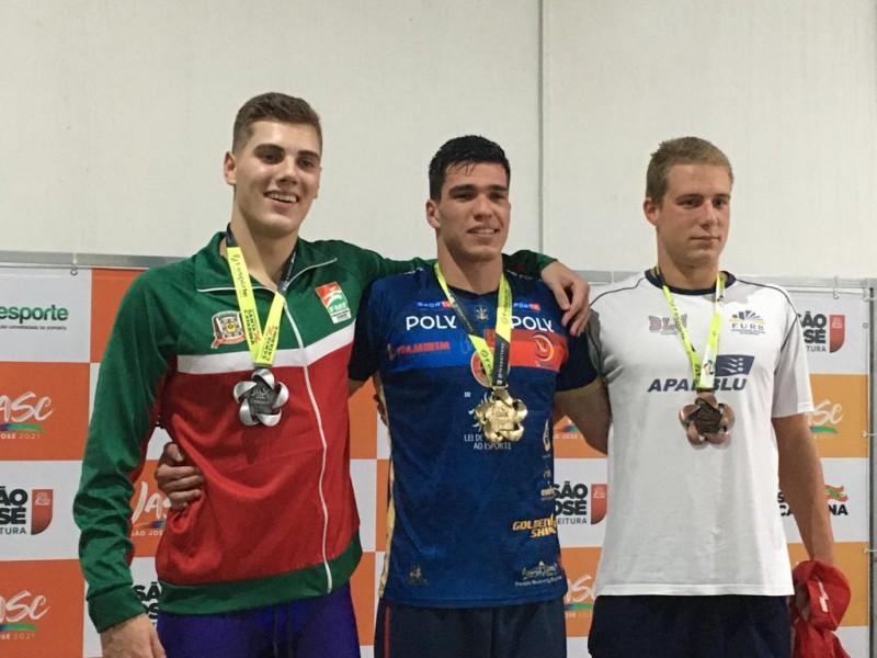 Jasc: Criciúma encerra participação na natação com duas medalhas