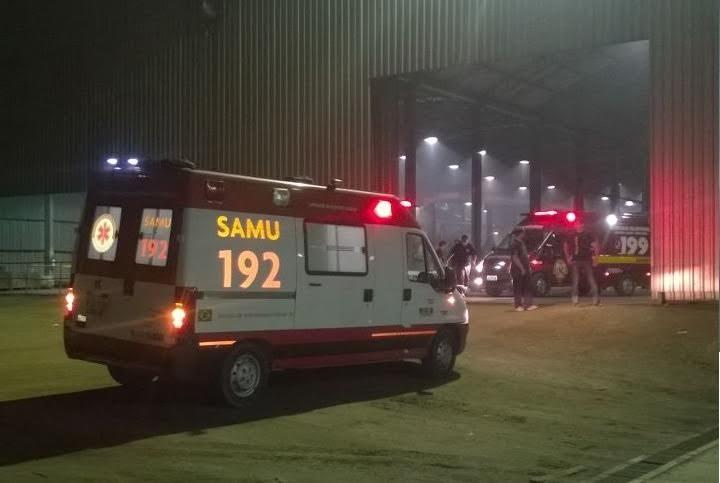Explosão em empresa deixa quatro feridos em Sangão