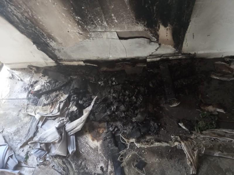 Sala comercial é atingida por incêndio em Balneário Gaivota
