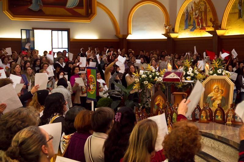 Santuário Diocesano acolhe encontro da Mãe Peregrina