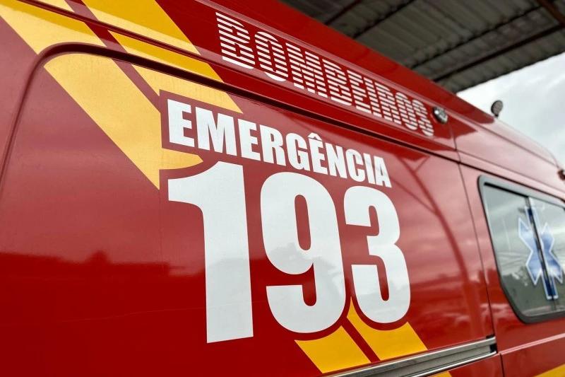 Colisão entre carro e moto deixa criança ferida em Araranguá