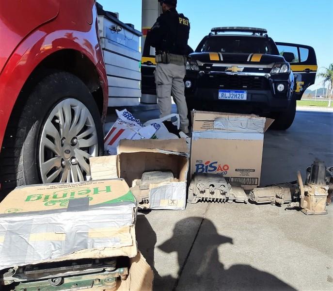 Suspeito de roubar peças de caminhão é preso em Sombrio