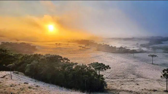 Urupema registra a menor temperatura do ano na cidade; confira o clima da semana