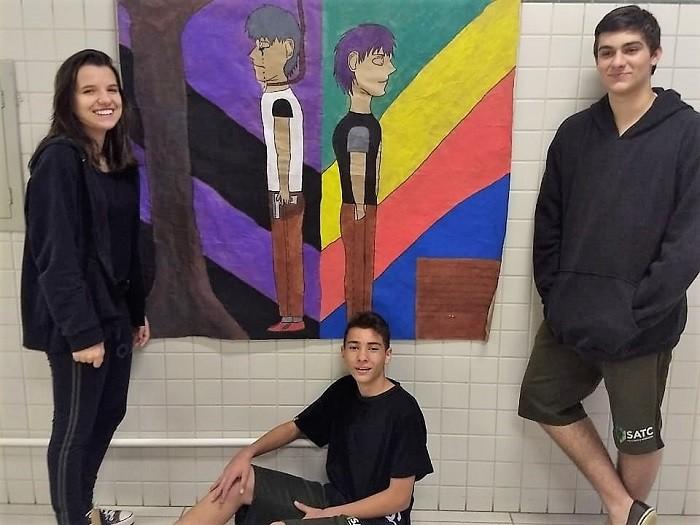 Exposição de grafites reflete a realidade social brasileira