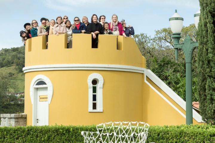 Lauro Müller recebe pela primeira vez o Filó das Damas