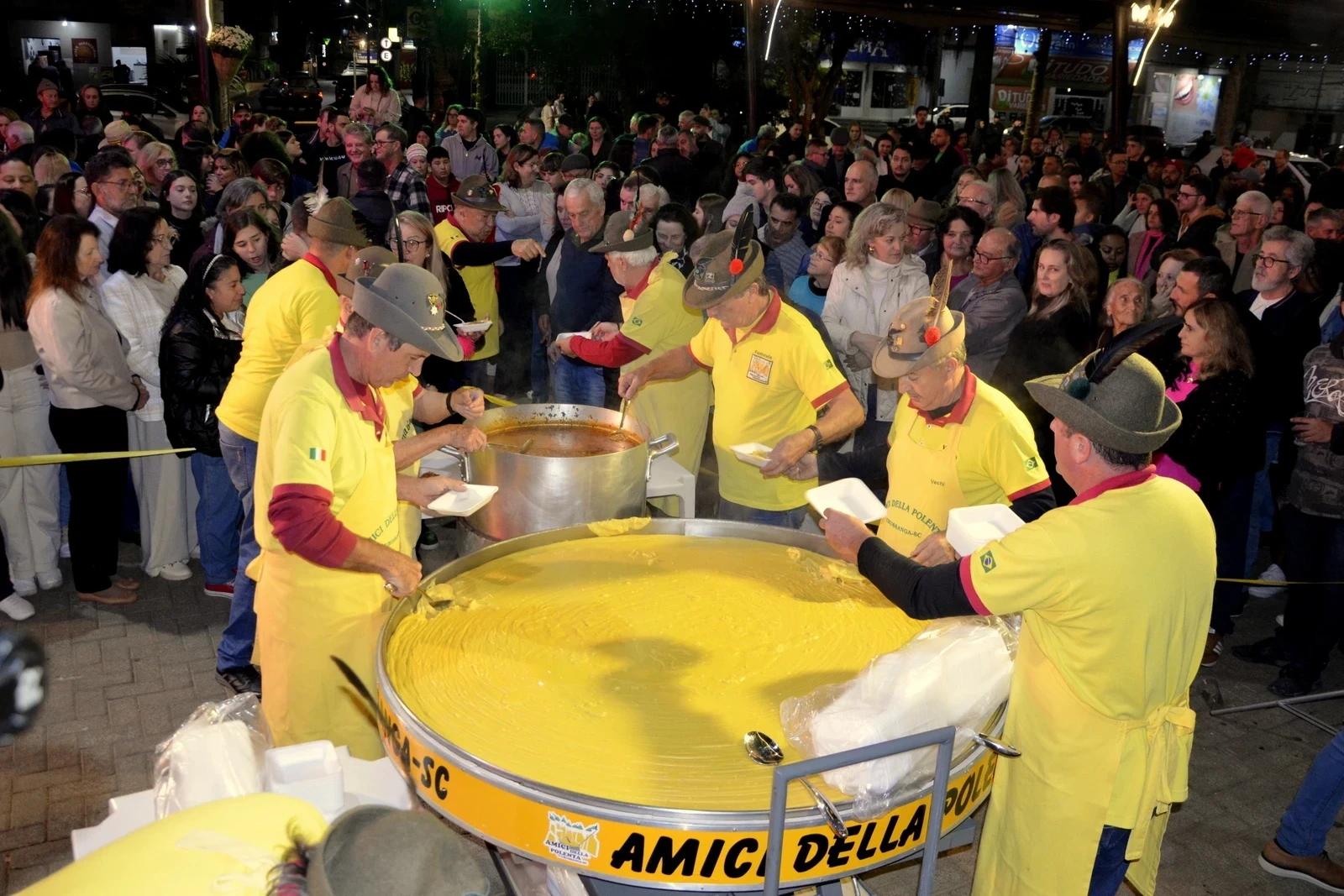 Siderópolis celebra 134 anos da imigração italiana com Tombo da Polenta, música e religiosidade neste sábado