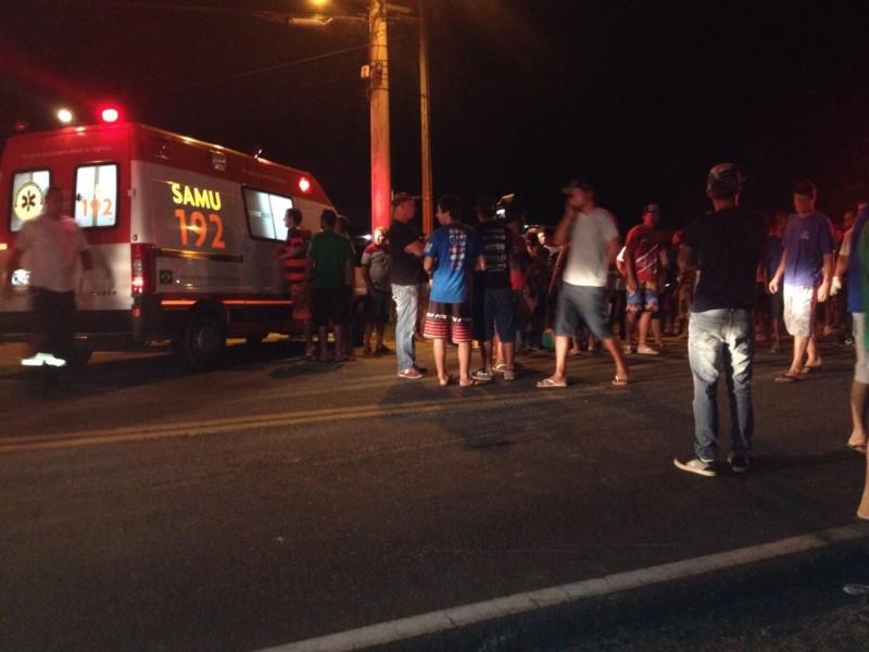 Acidentes ocorrem no mesmo local e motociclista fica em estado grave