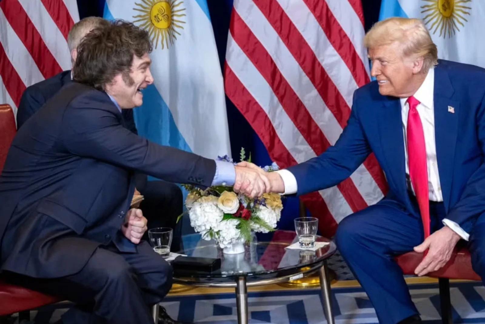 Milei busca isenção de visto para visita de argentinos aos EUA