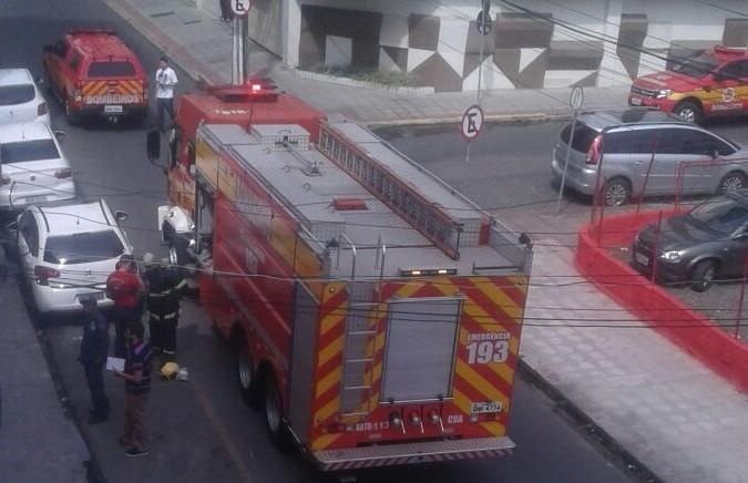 Restaurante na área central sofre princípio de incêndio