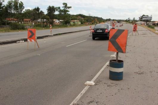Trânsito da BR-101 será desviado em Laguna nesta quarta-feira