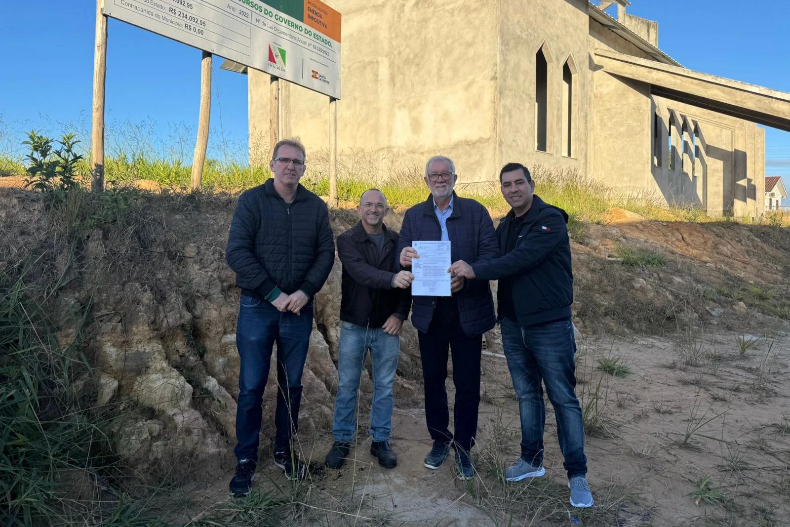 Obras começam no Complexo Esportivo da Vila Nova em Cocal do Sul