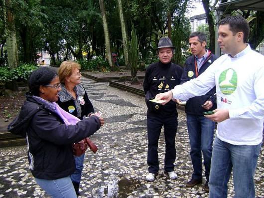 Campanha Eleitor Ficha Limpa é encerrada na Nereu Ramos