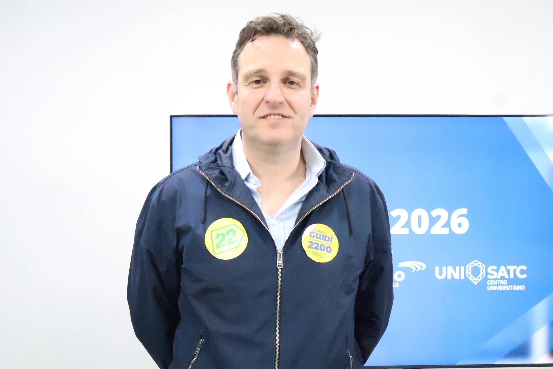 Ricardo Guidi leva experiência de dois mandatos para nova disputa à Câmara
