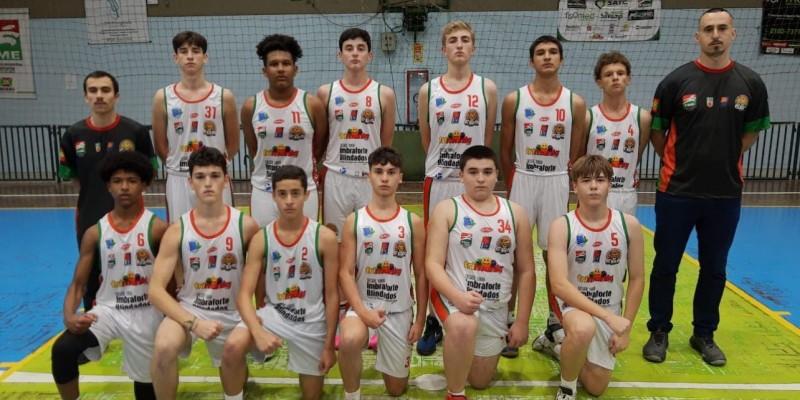 Estadual: basquete masculino de Criciúma vence Palhoça no Sub-17