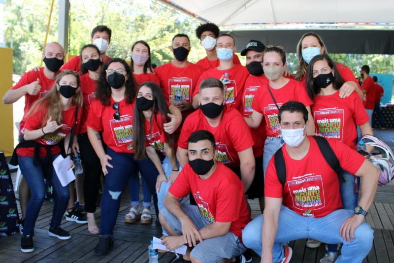 Acadêmicos da Unesc realizam exame que avalia Ensino Superior