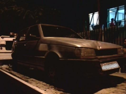 Polícia recupera automóvel furtado por menores