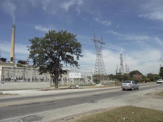 Obras de duplicação no entorno da termoelétrica