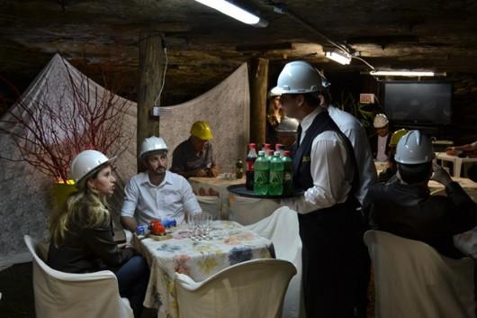 Com jantar dentro da mina, Satc lança curso de Guia de Turismo