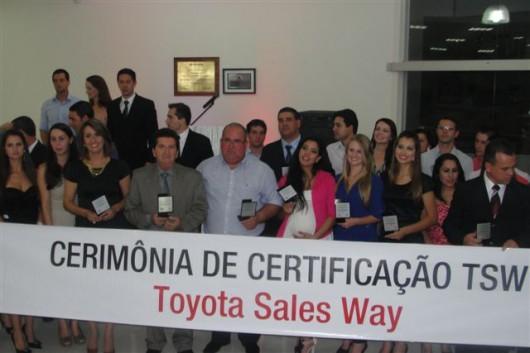 Strada Motors recebe Certificação (TSW) "TOYOTA SALES WAY"