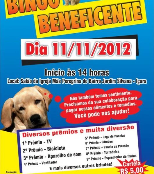 Ong Amigo Bicho promove Bingo Beneficente