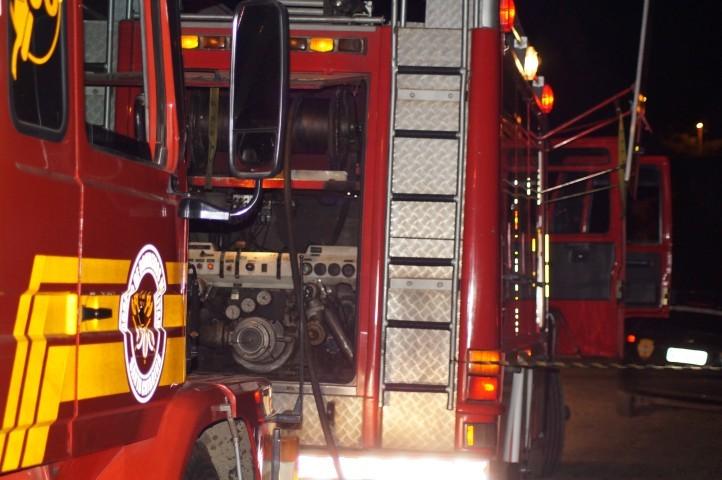 Corpo de Bombeiros é acionado para combater princípio de incêndio