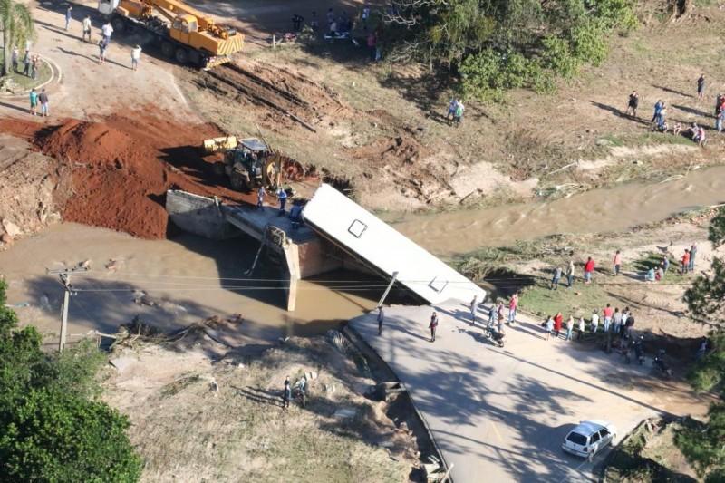 “Vamos decretar estado de calamidade pública”, avisa prefeito de Sangão
