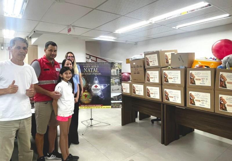 Acentra arrecada mais de 400 brinquedos para a Campanha Natal + Solidário