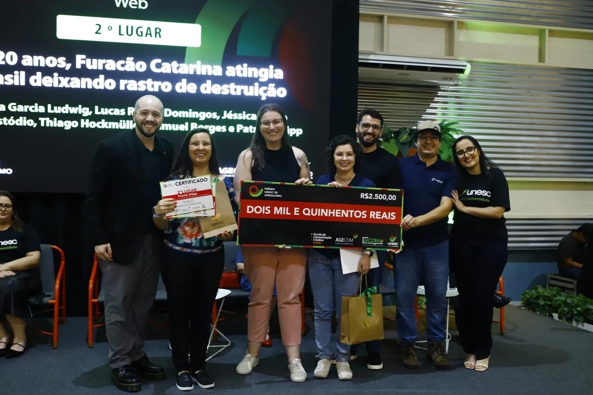 Portal Engeplus conquista prêmios no Unesc de Jornalismo