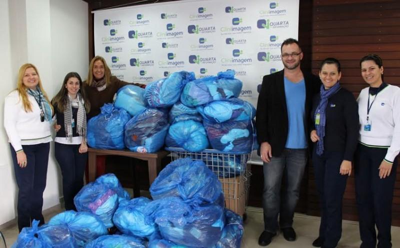 Cliniimagem realiza gincana e arrecada 3,5 mil peças para doação