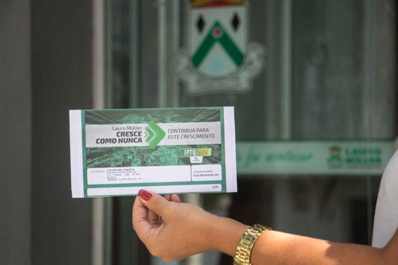 Lauro Müller lança IPTU 2019 com desconto de até 20%