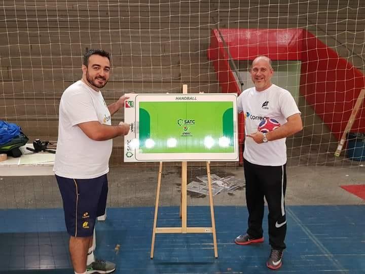 Acampamento regional de melhoria técnica reúne atletas do handebol