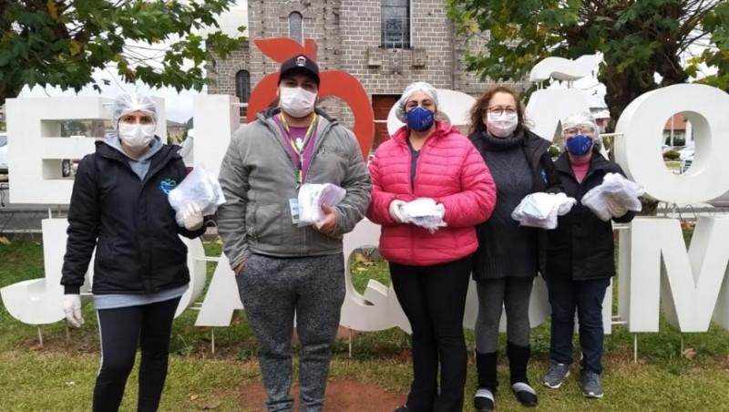 Agentes de Saúde de São Joaquim realizam ação de conscientização na cidade