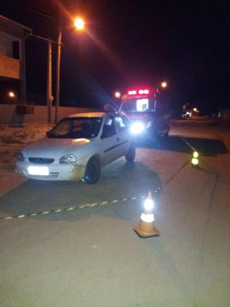 Homem é encontrado morto a tiros dentro de carro em Jaguaruna 