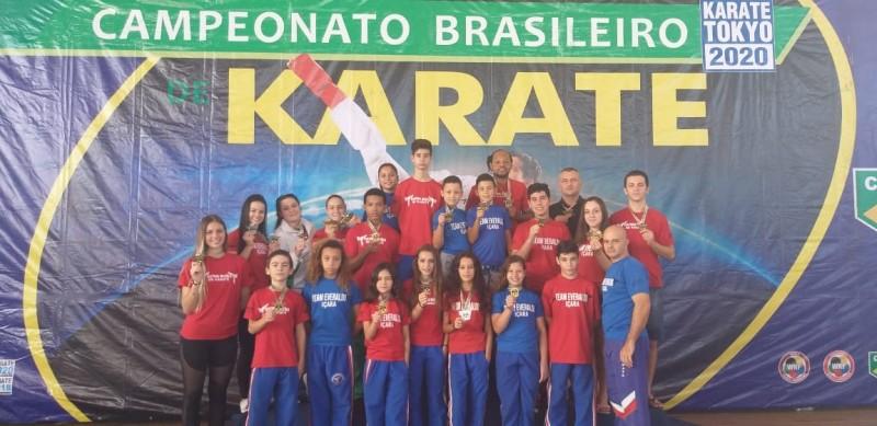 Içarenses garantem classificação no Campeonato Brasileiro de Karatê