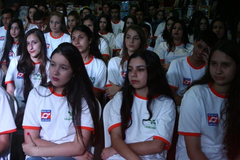 Defesa Civil de Lauro Müller forma alunos em programa de prevenção