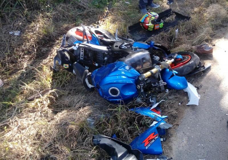 Atualizada: Motociclista morre após colisão com automóvel