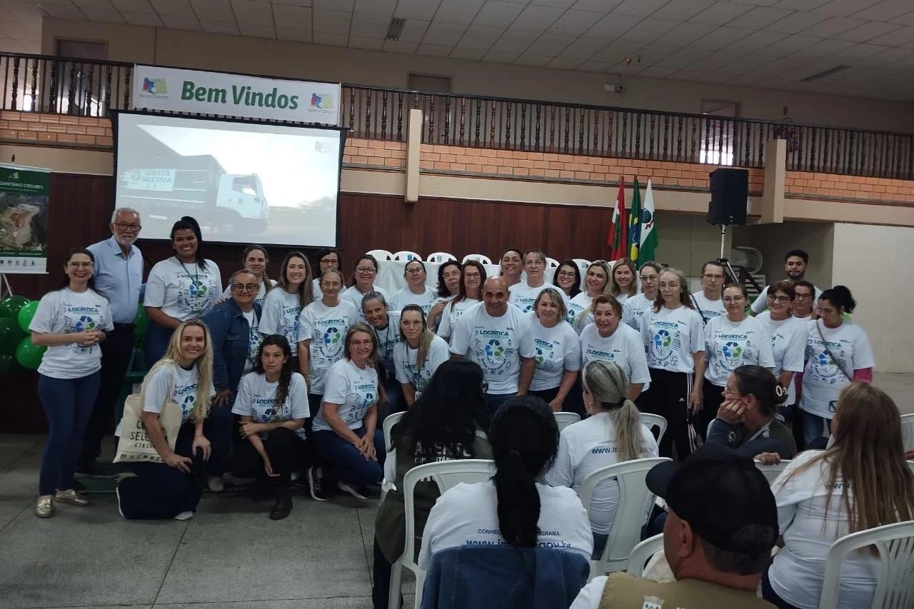 Com foco na reciclagem, Cocal do Sul participa de capacitação regional