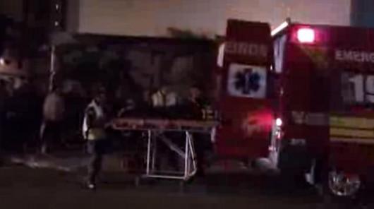 Acidente de trânsito causou transtornos na noite de ontem na Joaquim Nabuco
