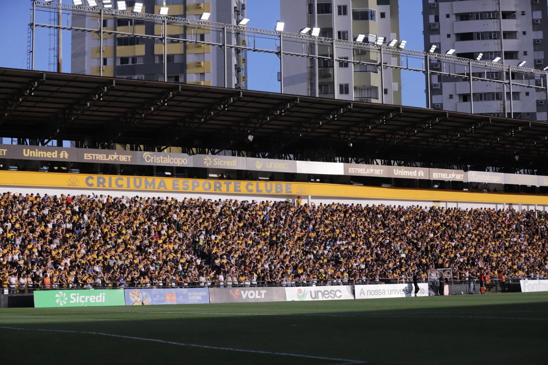Setor local terá capacidade para 19 mil torcedores no jogo contra o Botafogo
