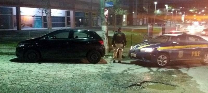 Mais um veículo furtado e clonado com placas de Criciúma é recuperado 