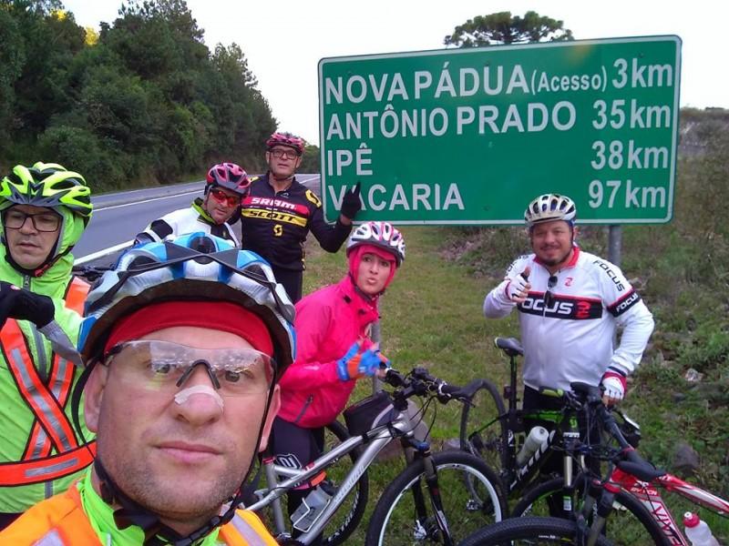Grupo do Sul do Estado encara cerca de 700 KM de pedal