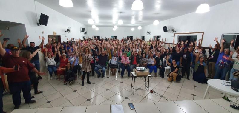 Assembleia do Siserp define por paralisação nesta quinta-feira