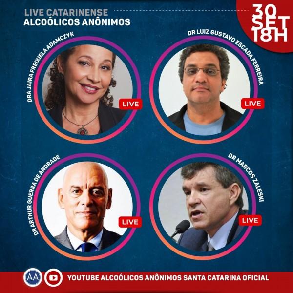 Live: médicos abordarão temas específicos sobre alcoolismo