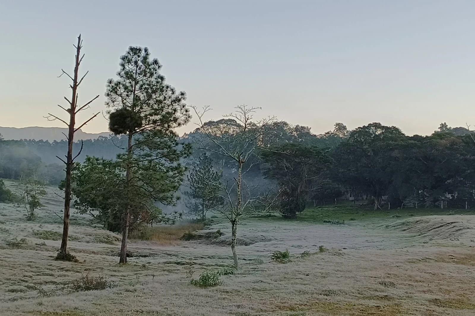 Criciúma registra menor temperatura do ano nesta segunda-feira
