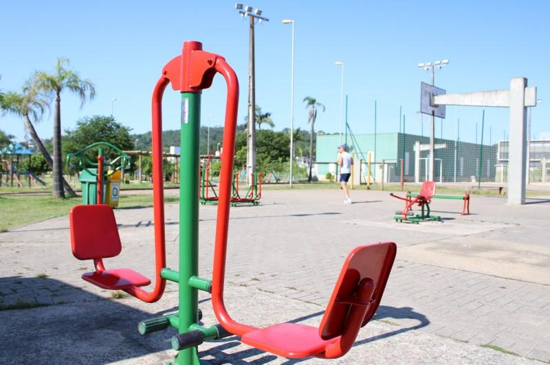 Parque das Nações Cincinato Naspolini recebe melhorias