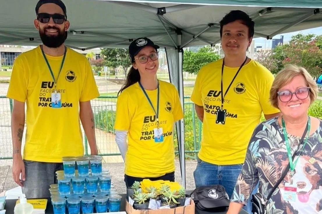 Trato por Criciúma participa de evento em alusão ao Dia do Meio Ambiente